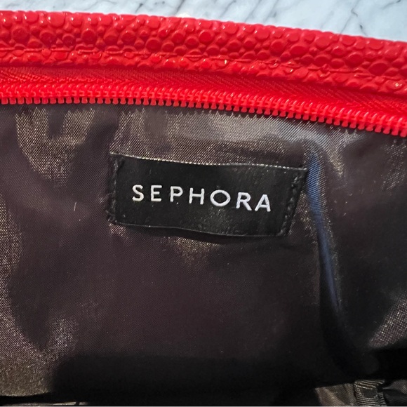 Red Makeup Bag - Picture 3 of 6